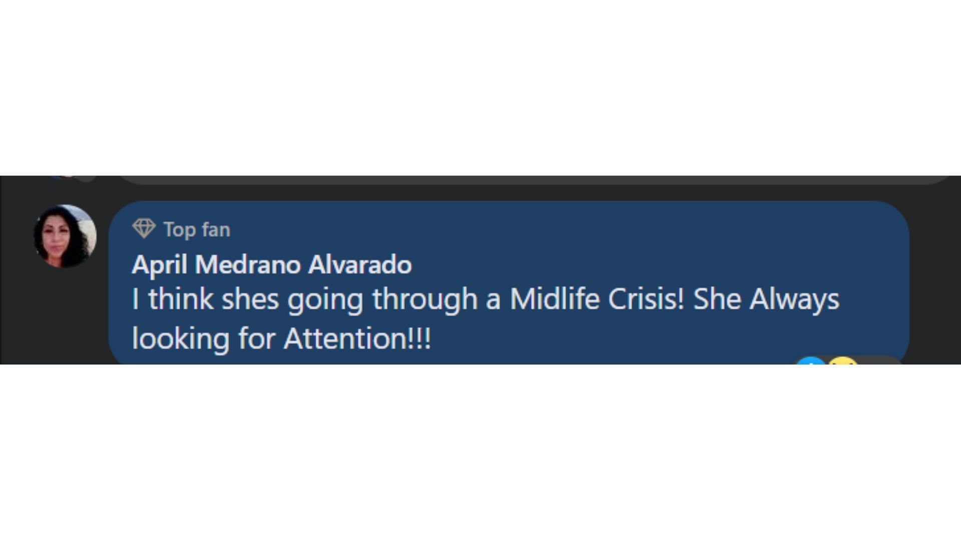 A fan's reaction